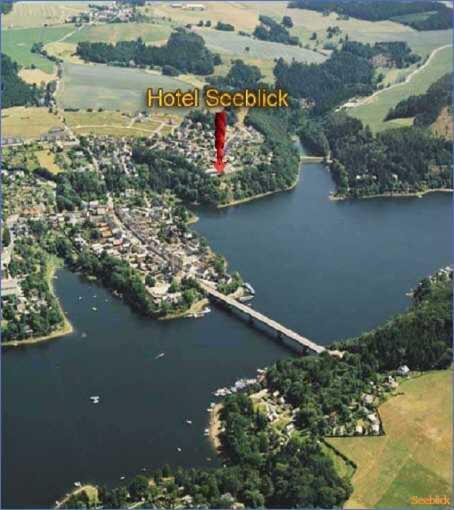 Hotel Seeblick Saalburg Extérieur photo