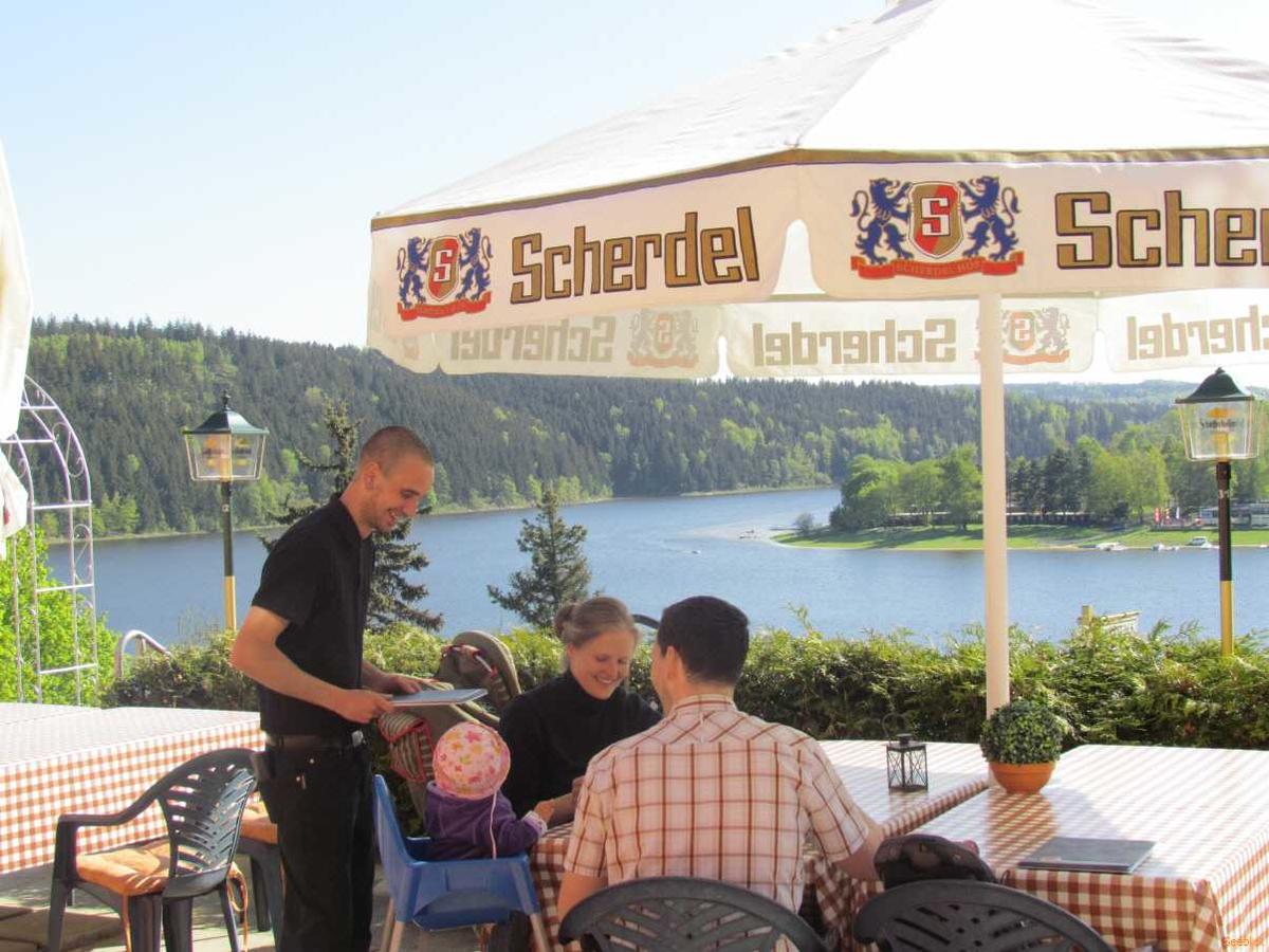 Hotel Seeblick Saalburg Extérieur photo